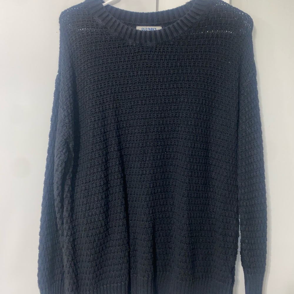 Old Navy Black Knit Tunic